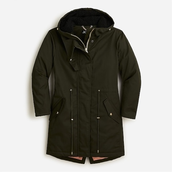 J Crew New Perfect Winter parkaItem BM534